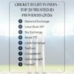 Cricket ID List In India