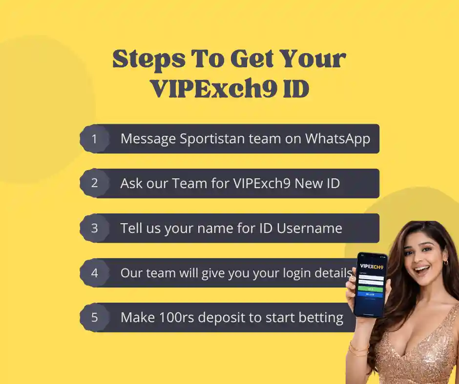 VIPexch9 Online Betting ID For Cricket and Casino Lovers 1 Steps To Get Your VIPExch9 ID