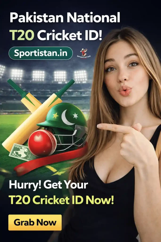 Pakistan National T20 Cricket ID