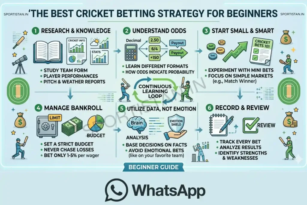 The Best Cricket Betting Strategy for Beginners