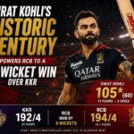 Virat Kohli Historic Century - RCB vs KKR